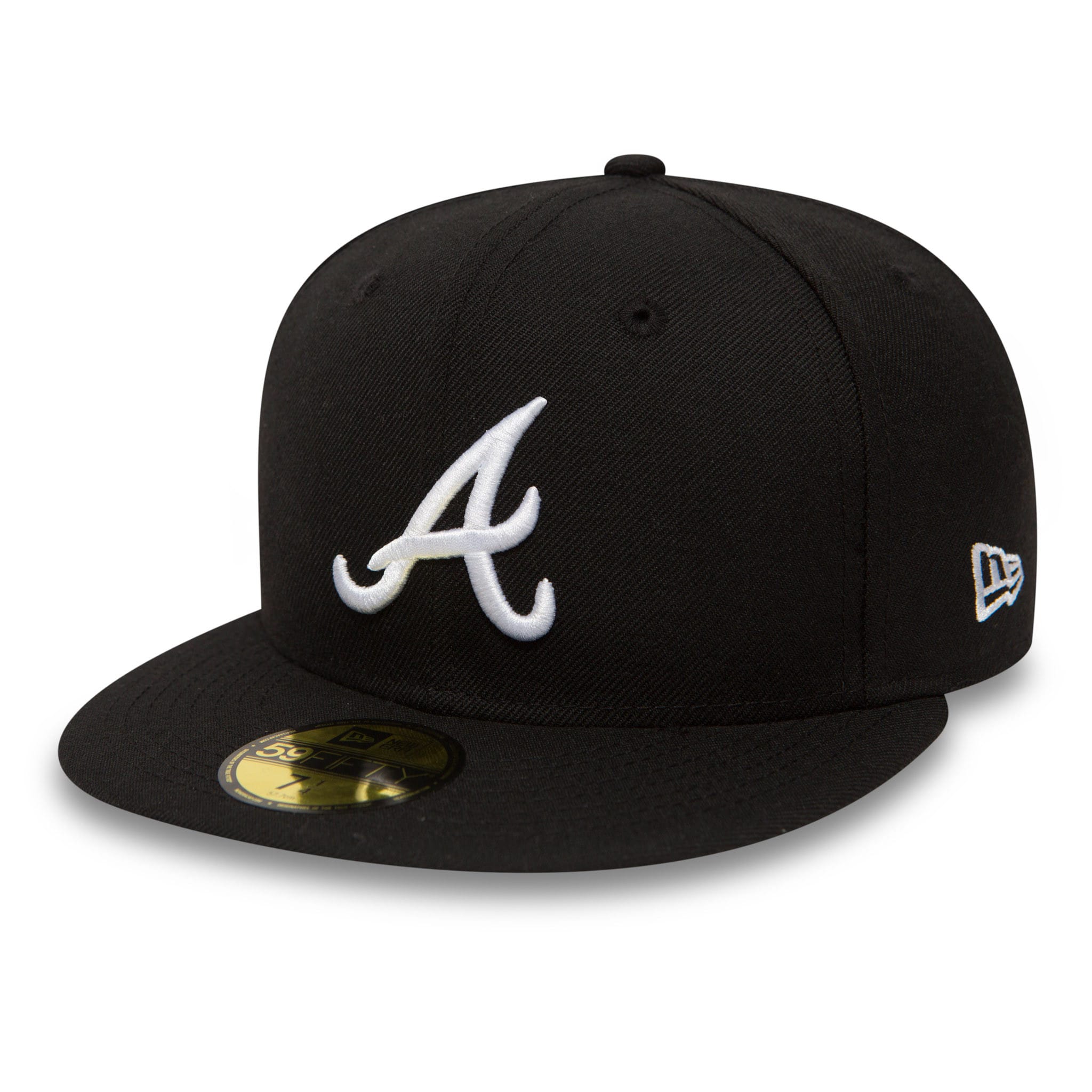 Atlanta Braves Essential Black 59FIFTY Cap-kentox