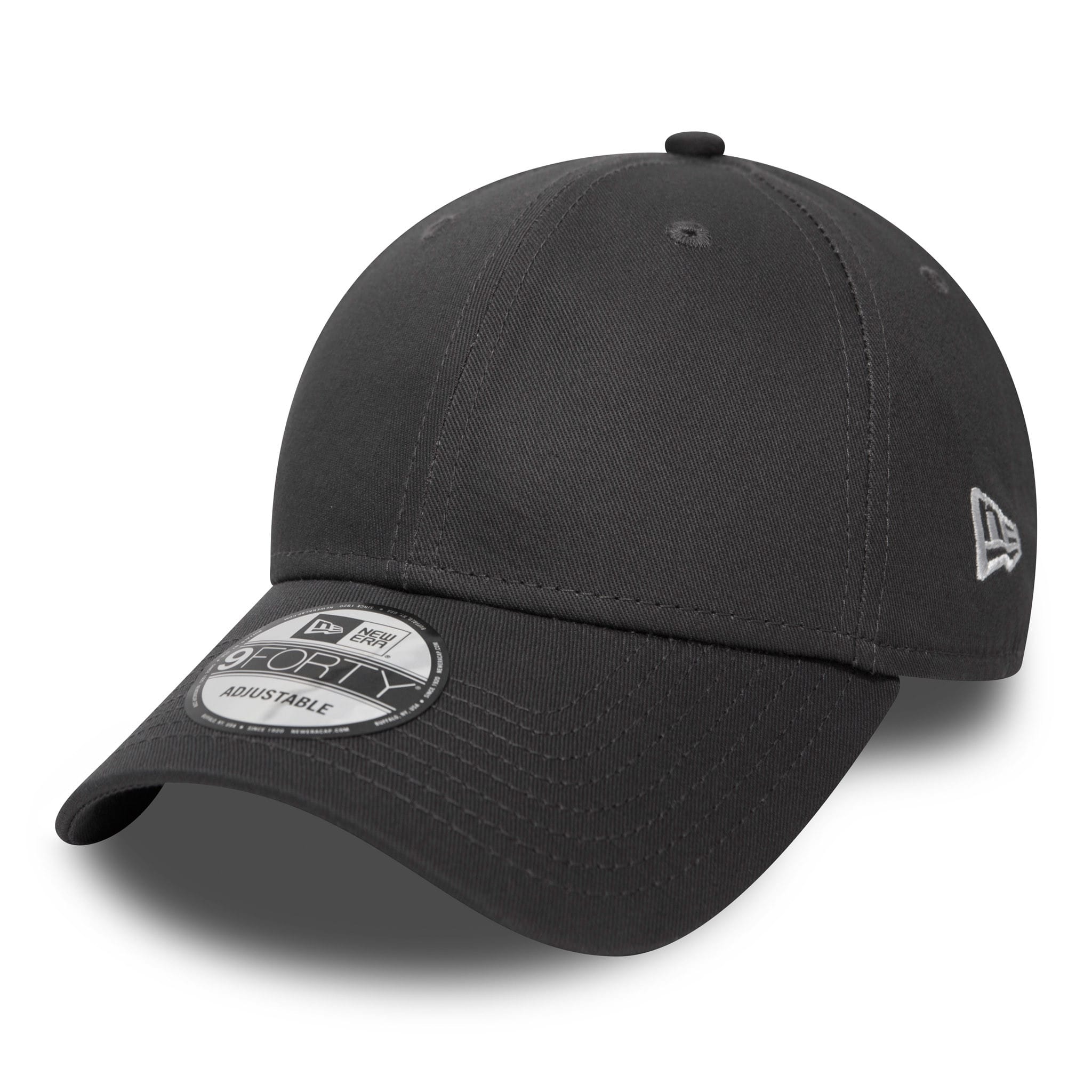 New Era Flag Charcoal Grey 9FORTY Cap-kentox