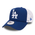 LA Dodgers Clean Blue A-Frame Trucker Cap-kentox