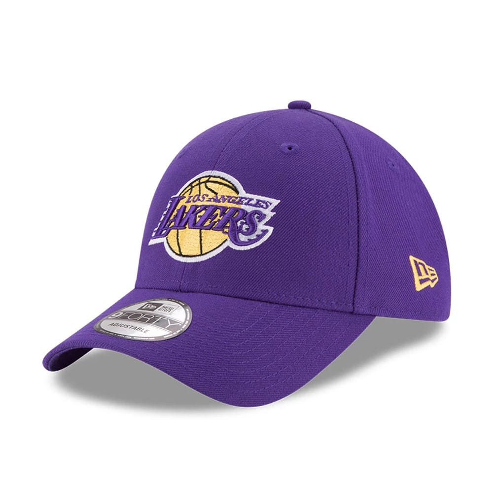 LA Lakers The League Purple Youth 9FORTY Adjustable Cap-kentox