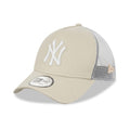 New York Yankees Stone A-Frame Trucker Cap-kentox