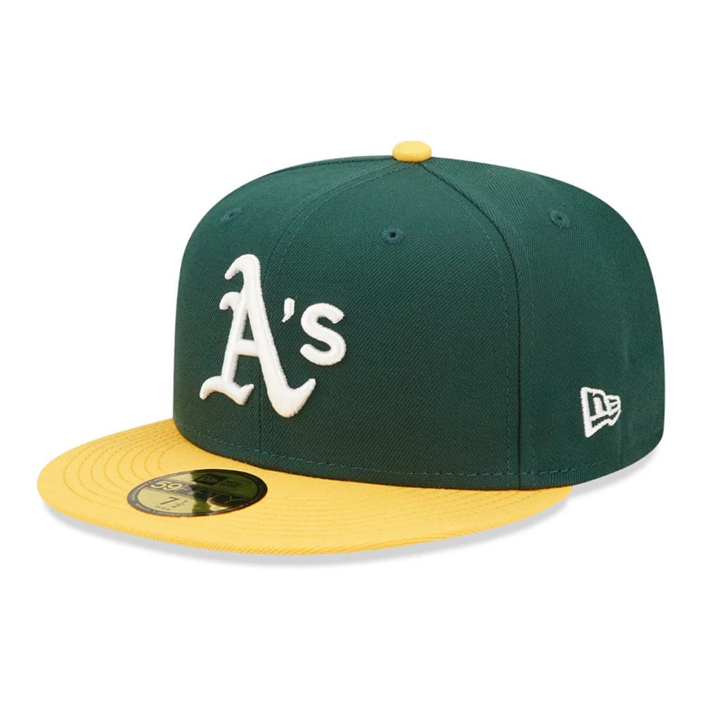 MLB Oakland Athletics Authentic On Field Dark Green 59FIFTY Fitted Cap-kentox