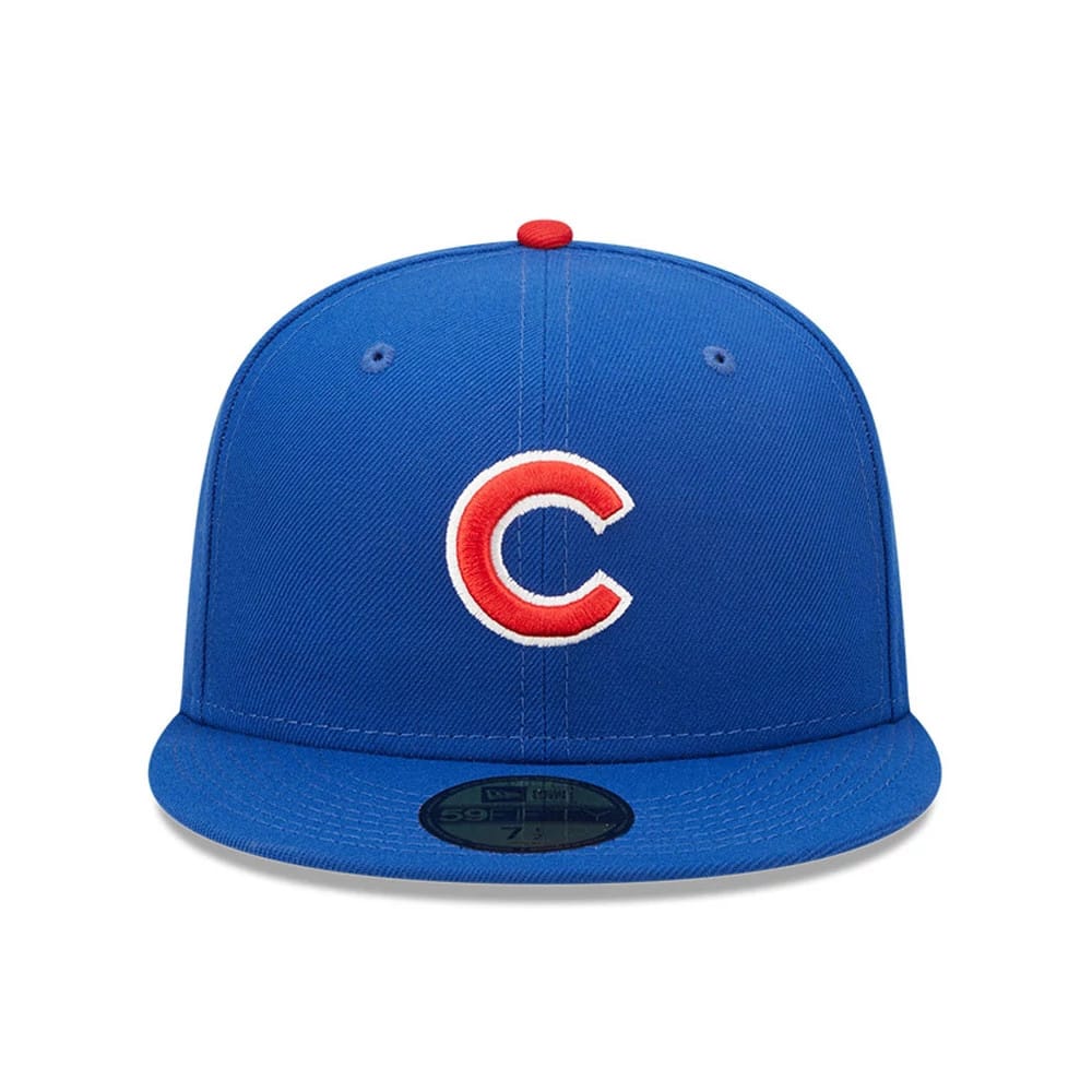 Chicago Cubs Authentic On Field Game Blue 59FIFTY Cap-kentox