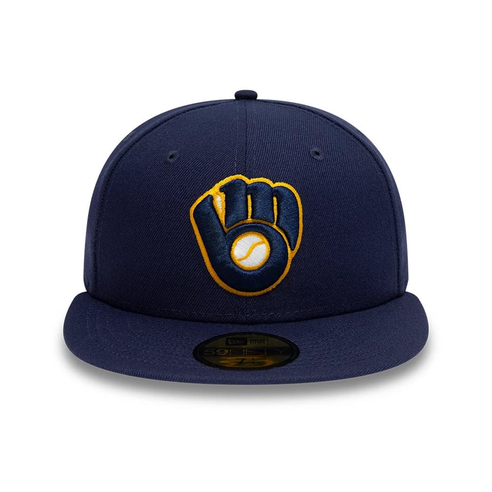 Milwaukee Brewers AC Perf Navy 59FIFTY Cap-kentox