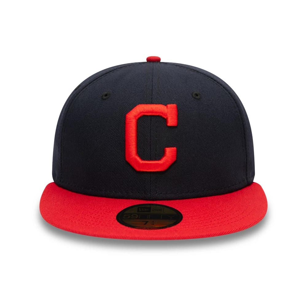 Cleveland Guardians MLB AC Perf Navy 59FIFTY Fitted Cap-kentox