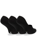 New Era Flag 3 Pack Invisible Black Socks-kentox