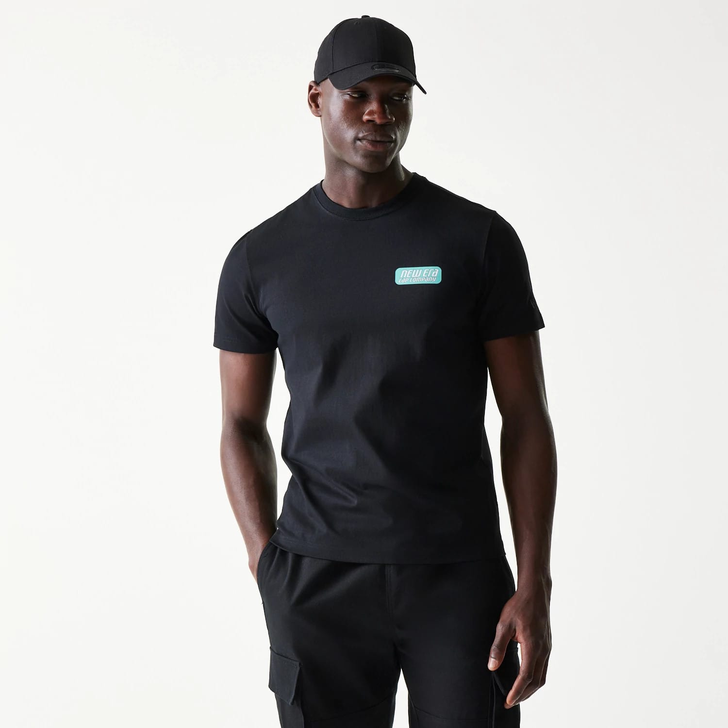 New Era Classic Black T-Shirt-kentox
