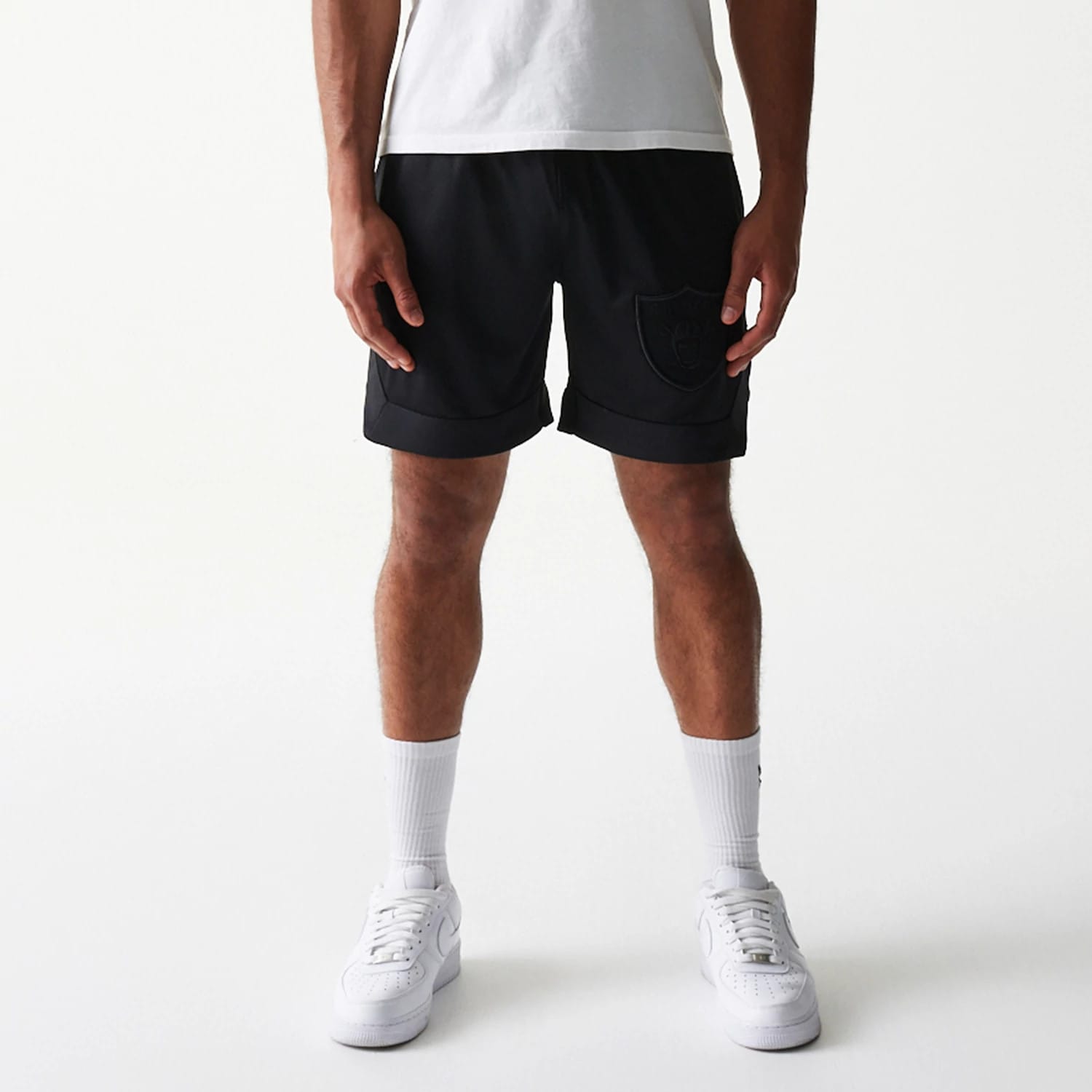 Las Vegas Raiders Tonal Pack Black Shorts-kentox