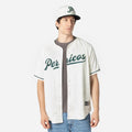 Puebla Pericos Mexico LMB On Field White On-Field Jersey-kentox