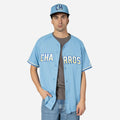 Charros De Jalisco Mexico LMB On Field Pastel Blue On-Field Jersey-kentox