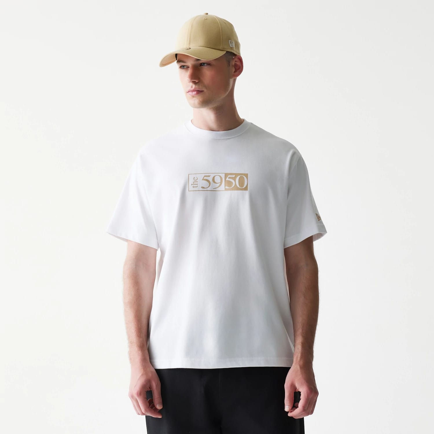59FIFTY Fitted Cap Description Graphic White T-Shirt-kentox