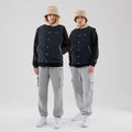 New Era Organic Boa Neck Navy Gilet-kentox