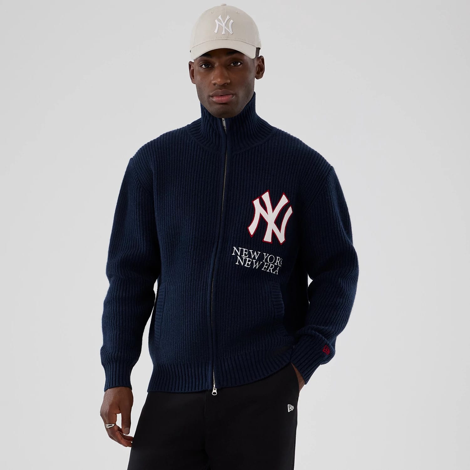 New York Yankees MLB Navy Cardigan-kentox