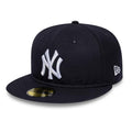 New York Yankees MLB Soft Buckram Navy 59FIFTY Fitted Cap-kentox