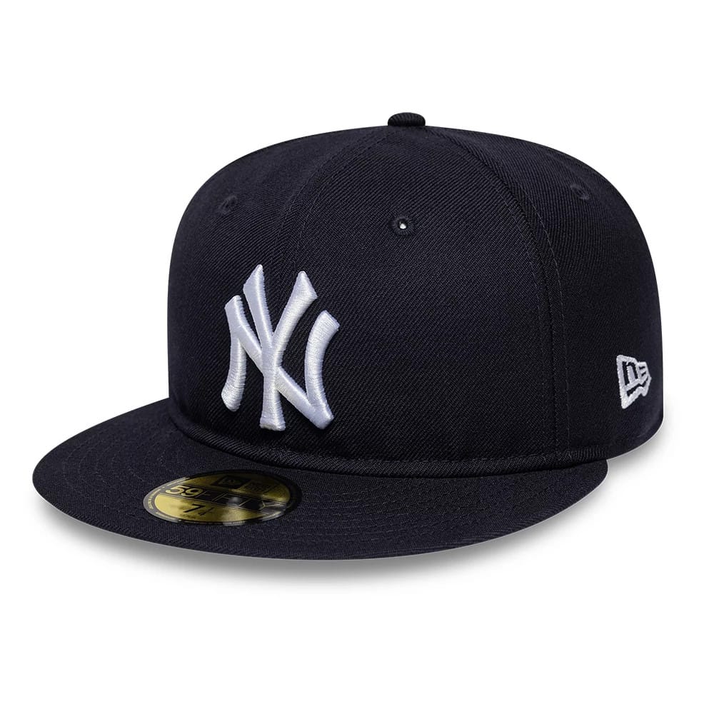 New York Yankees MLB Soft Buckram Navy 59FIFTY Fitted Cap-kentox