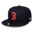 Boston Red Sox MLB Soft Buckram Navy 59FIFTY Fitted Cap-kentox