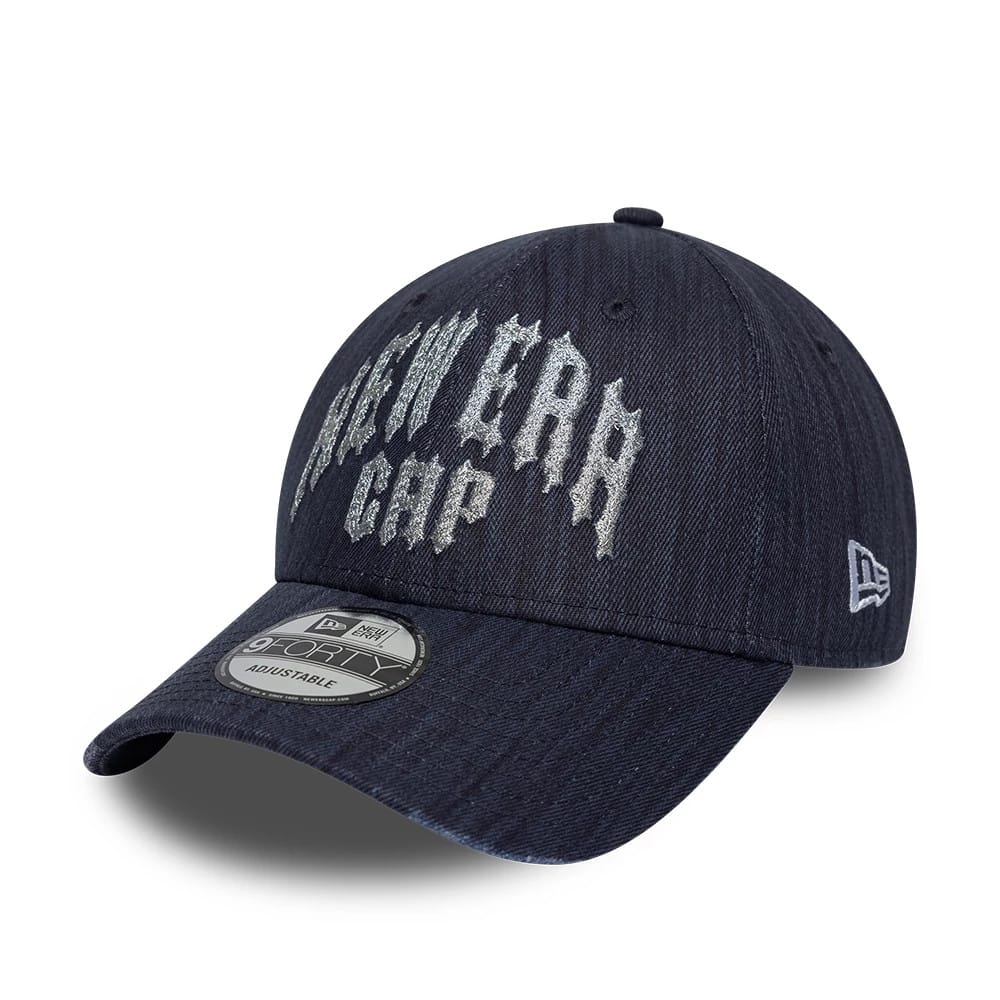 New Era Street Archived Navy 9FORTY Adjustable Cap-kentox
