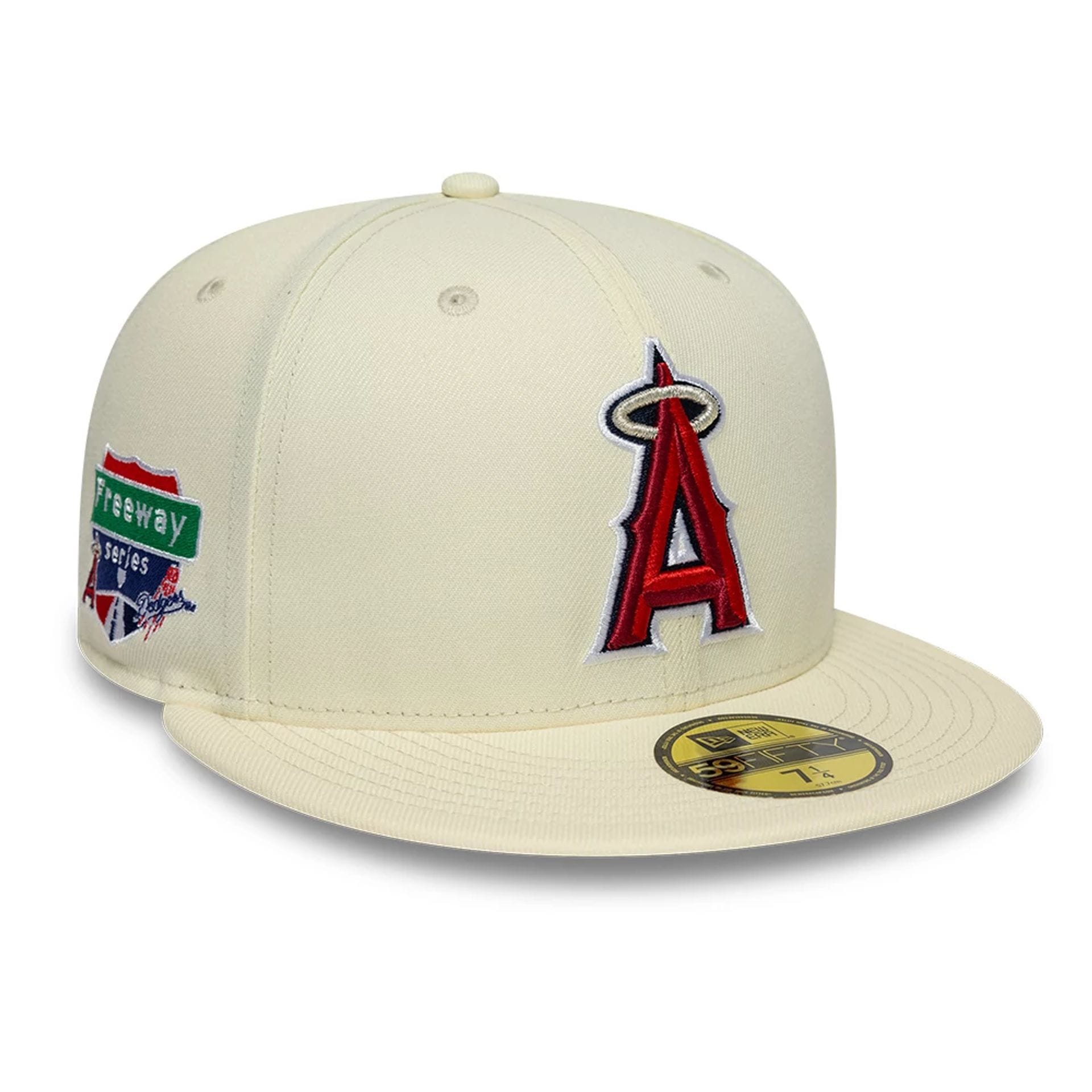 LA Angels MLB City Series White 59FIFTY Fitted Cap-kentox