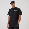Las Vegas Raiders NFL Word Art Black T-Shirt-kentox