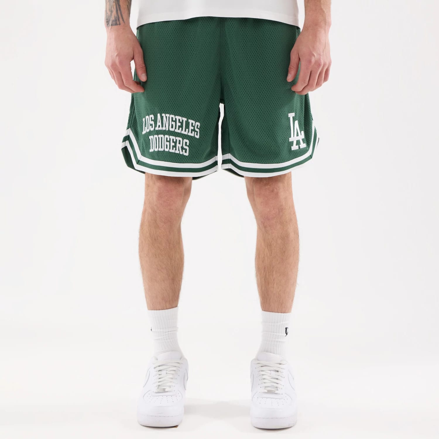 LA Dodgers MLB Comfort Dark Green Oversized Shorts-kentox