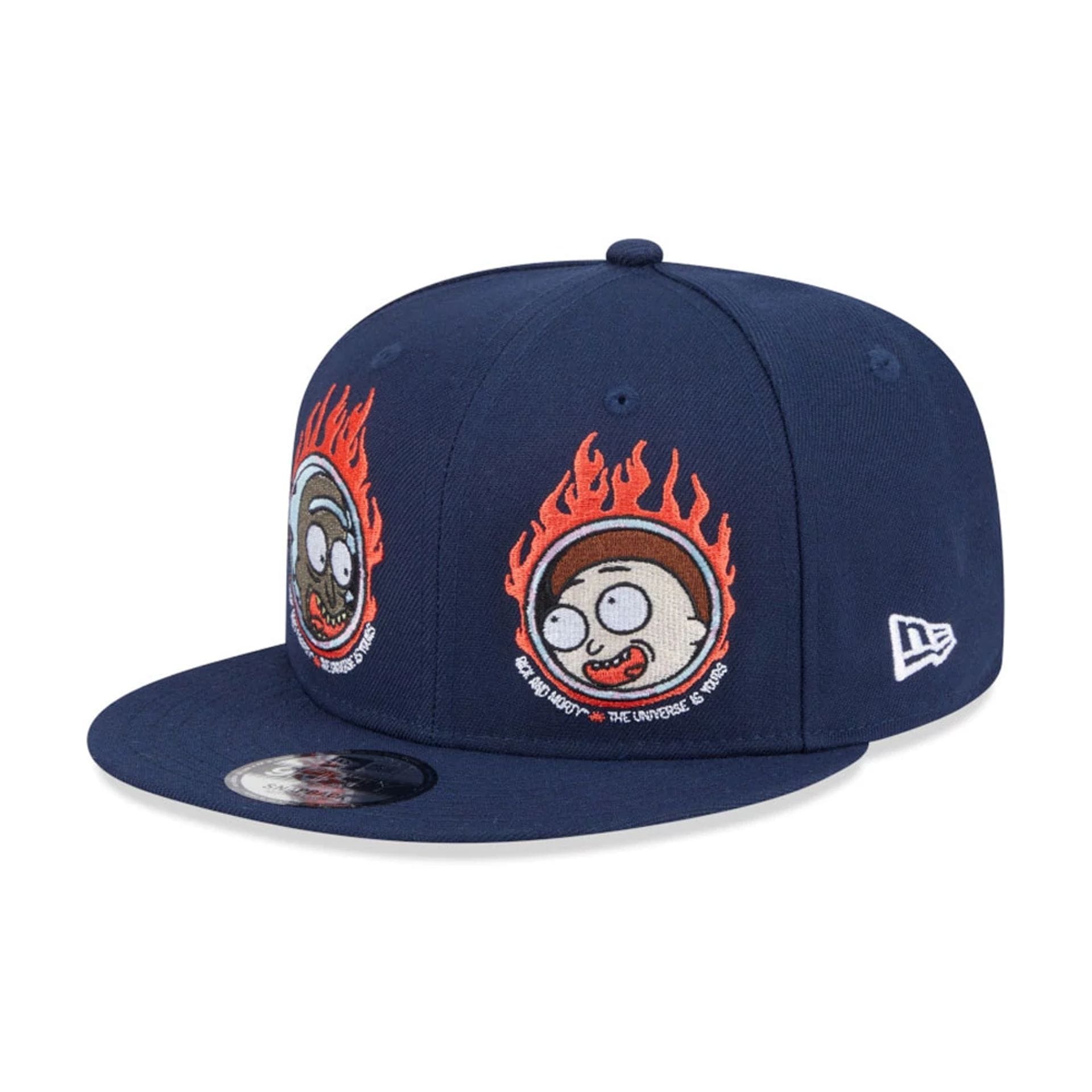 Rick And Morty Dark Blue 9FIFTY Adjustable Cap-kentox