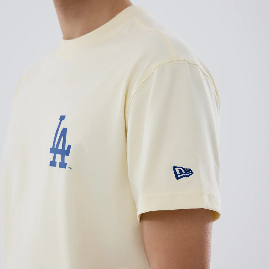 LA Dodgers MLB City Series Cream T-Shirt-kentox