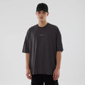 New Era NEC Logo Black Oversized T-Shirt-kentox