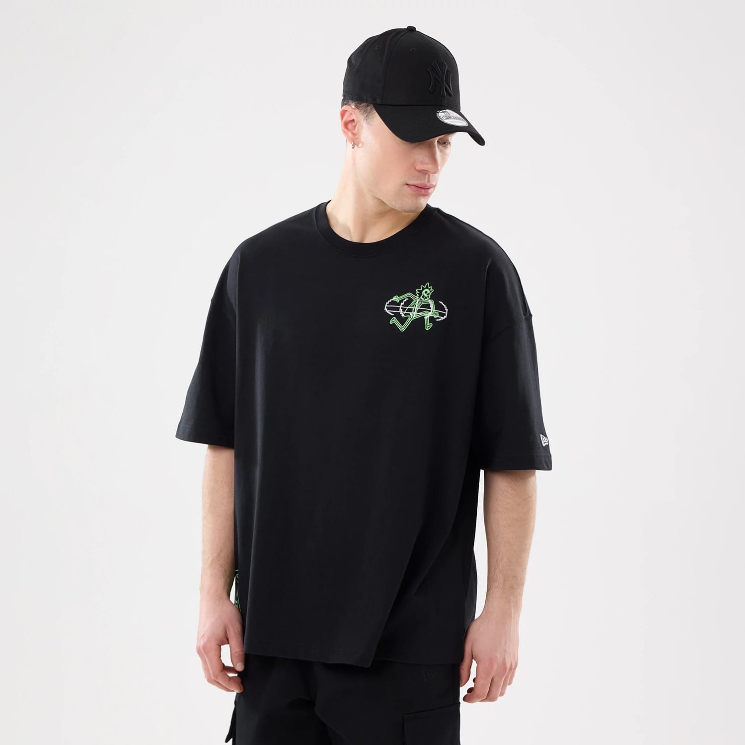 Rick And Morty Black T-Shirt-kentox