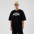 Las Vegas Raiders NFL Rivalry Black Oversized T-Shirt-kentox