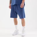 New Era Street Archived Blue Oversized Shorts-kentox