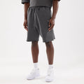 New Era Street Archived Black Oversized Shorts-kentox