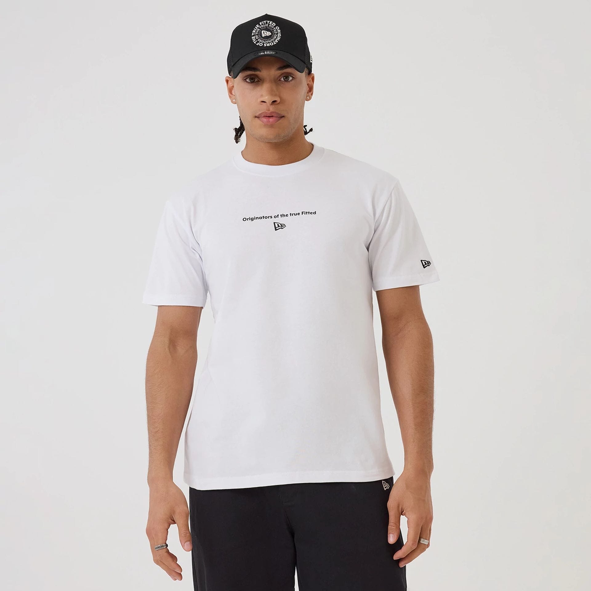 New Era Circle White T-Shirt-kentox