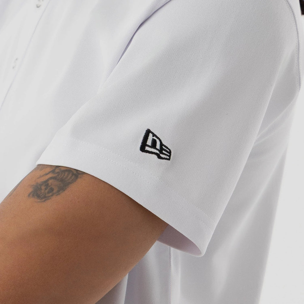 New Era Kanoko White Polo T-Shirt-kentox