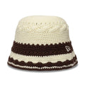 New Era Crochet Border White Explorer Bucket Hat-kentox