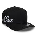 New Era Big Script Black 9FIFTY Stretch Snap Adjustable Cap-kentox