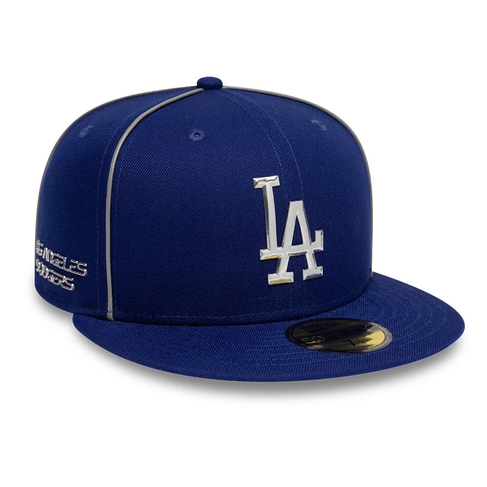 LA Dodgers Hajime Sorayama X MLB Dark Blue 59FIFTY Fitted Cap-kentox