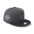 New York Yankees MLB Dark Grey 59FIFTY Fitted Cap-kentox
