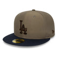 LA Dodgers MLB Grosgrain Green 59FIFTY Fitted Cap-kentox