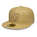 New Era Straw Beige 59FIFTY Fitted Cap-kentox