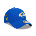 LA Rams NFL X Bad Bunny Bright Blue Casual Classic Adjustable Cap-kentox