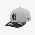 New York Yankees MLB 59FIFTY Day Grey Low Profile 59FIFTY Fitted Cap-kentox