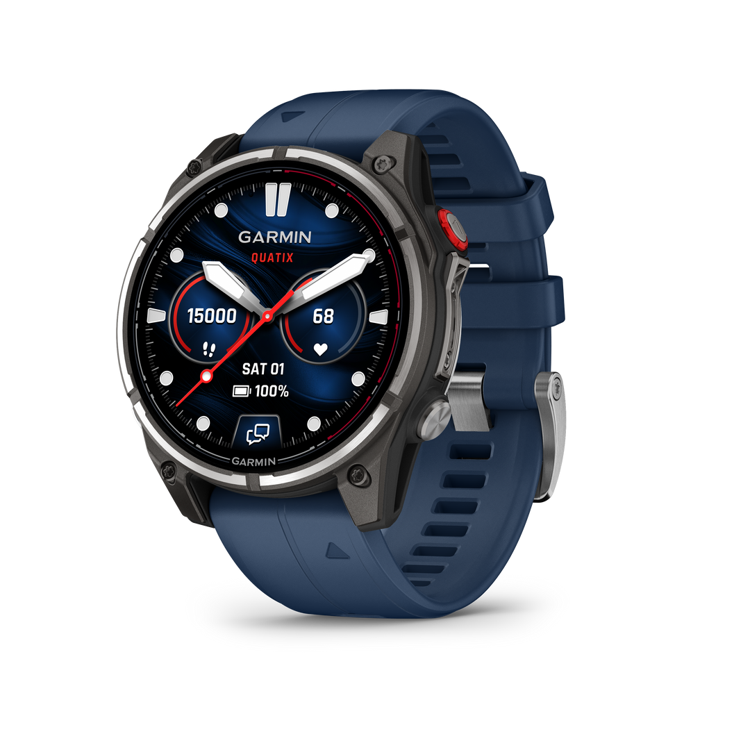 Garmin Quatix 8 Pro AMOLED Marine GPS Smartwatch with inReach Mini 3 Plus
