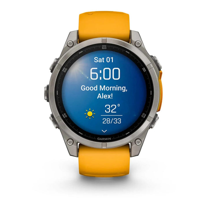 Garmin 010-02904-10 Fenix 8 47mm AMOLED Sapphire Titanium