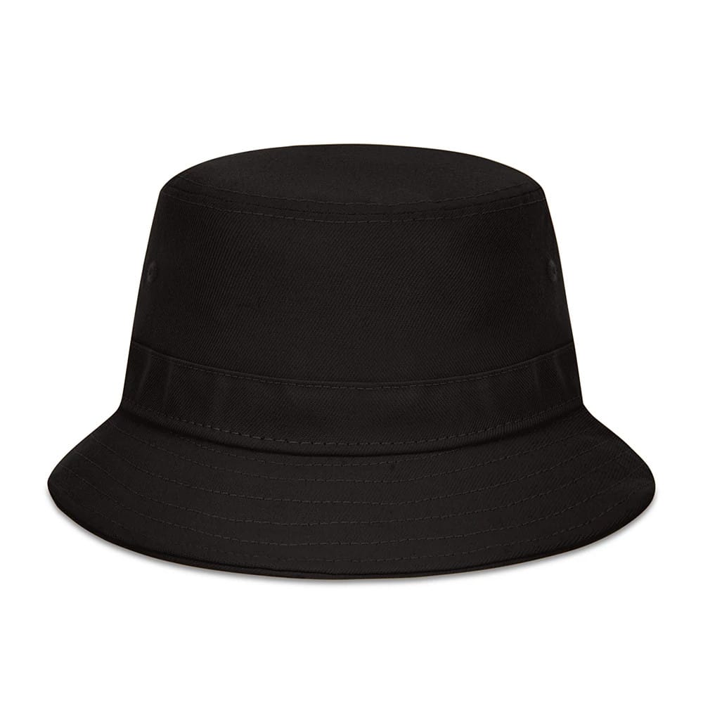 New Era Essential Black Bucket Hat-kentox