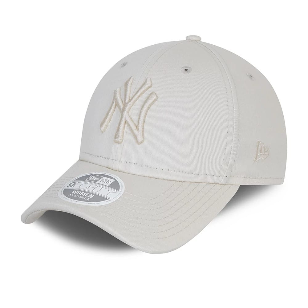 New York Yankees Tonal Womens Cream 9FORTY Cap-kentox