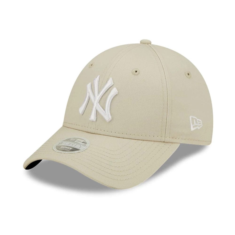 New York Yankees Womens League Essential Light Beige 9FORTY Adjustable Cap-kentox