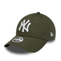 New York Yankees Womens League Essential Green 9FORTY Adjustable Cap-kentox