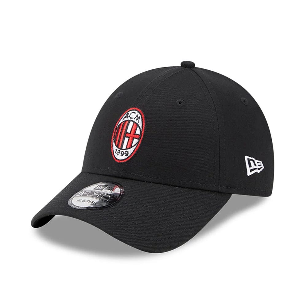 AC Milan Black 9FORTY Adjustable Cap-kentox