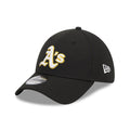 Athletics MLB Evergreen Black 39THIRTY Stretch Fit Cap-kentox
