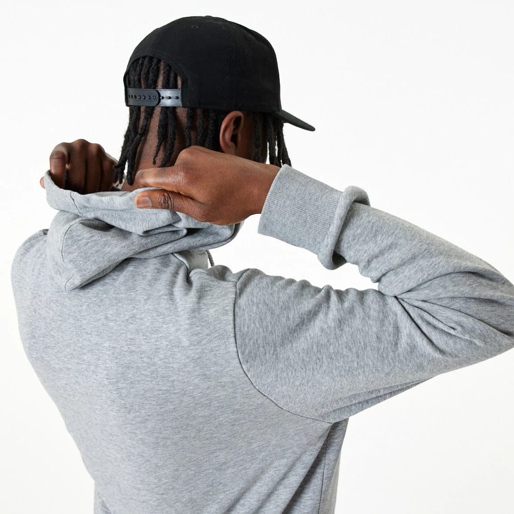 New Era Essential Grey Pullover Hoodie-kentox